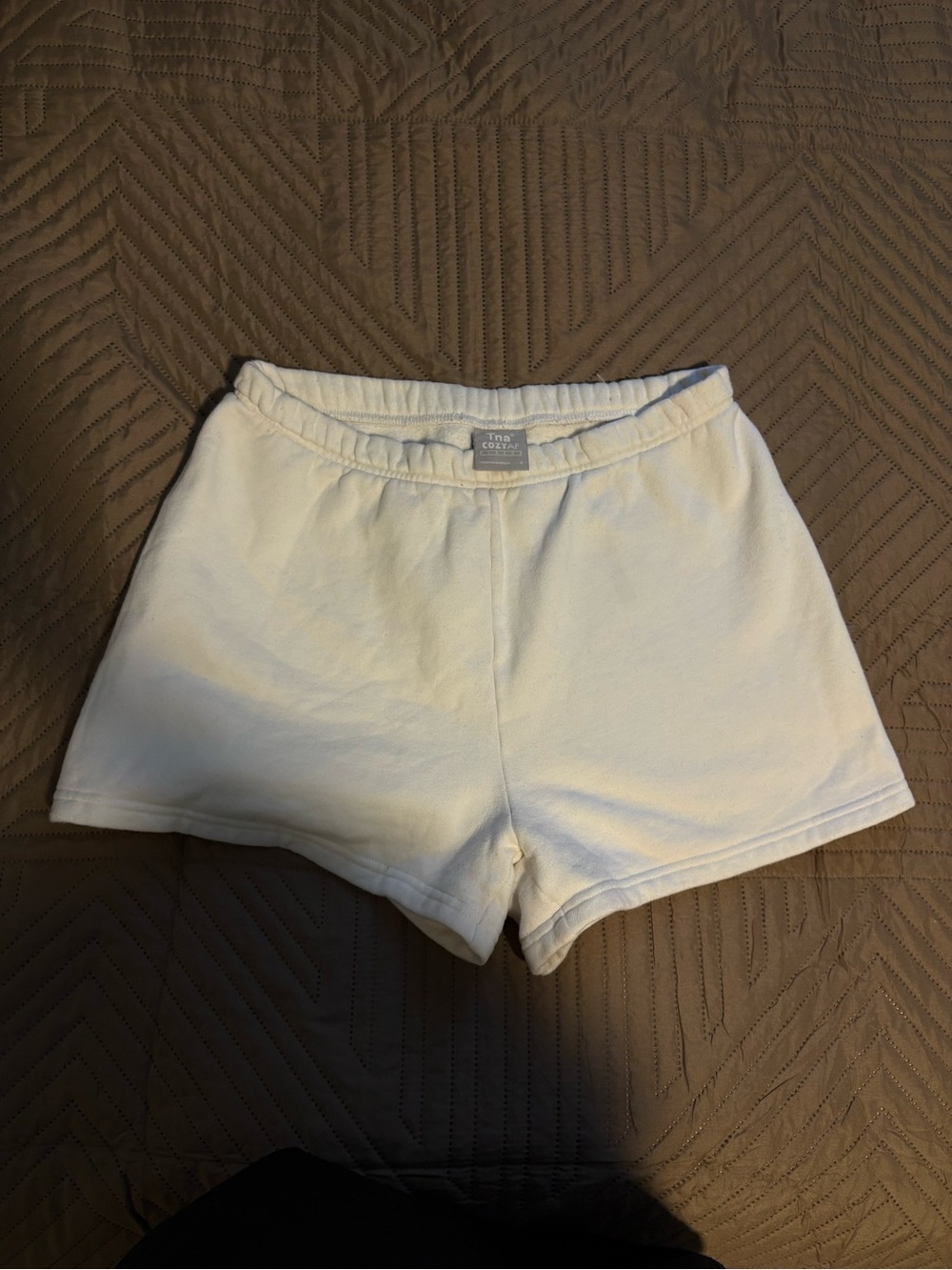 TNA White Women's Athletic Lounge Shorts